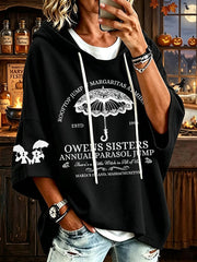 Women's Owens Sisters Apothecary Witch Print Hooded Sweatshirt